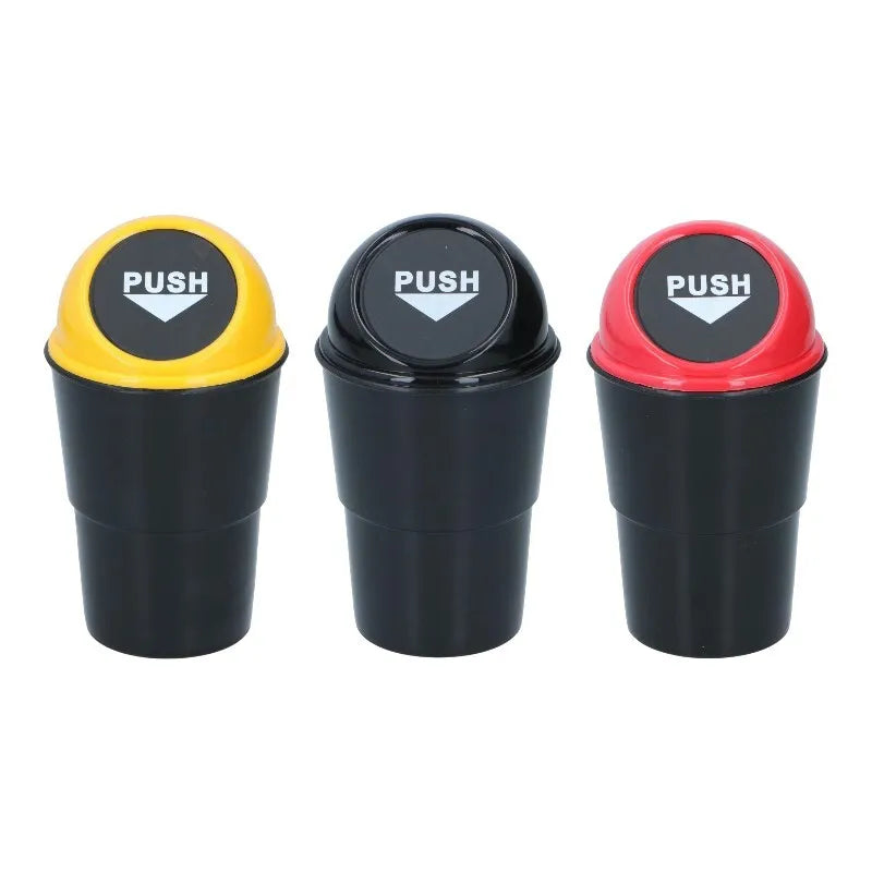 Dunlop automobilių šiukšliadėžė 400 ml, 10x17 cm (geltona / juoda)
