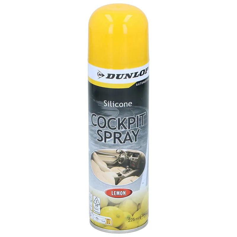 Dunlop – Cockpitų valymo purškiklis 225 ml (citrinų aromato)