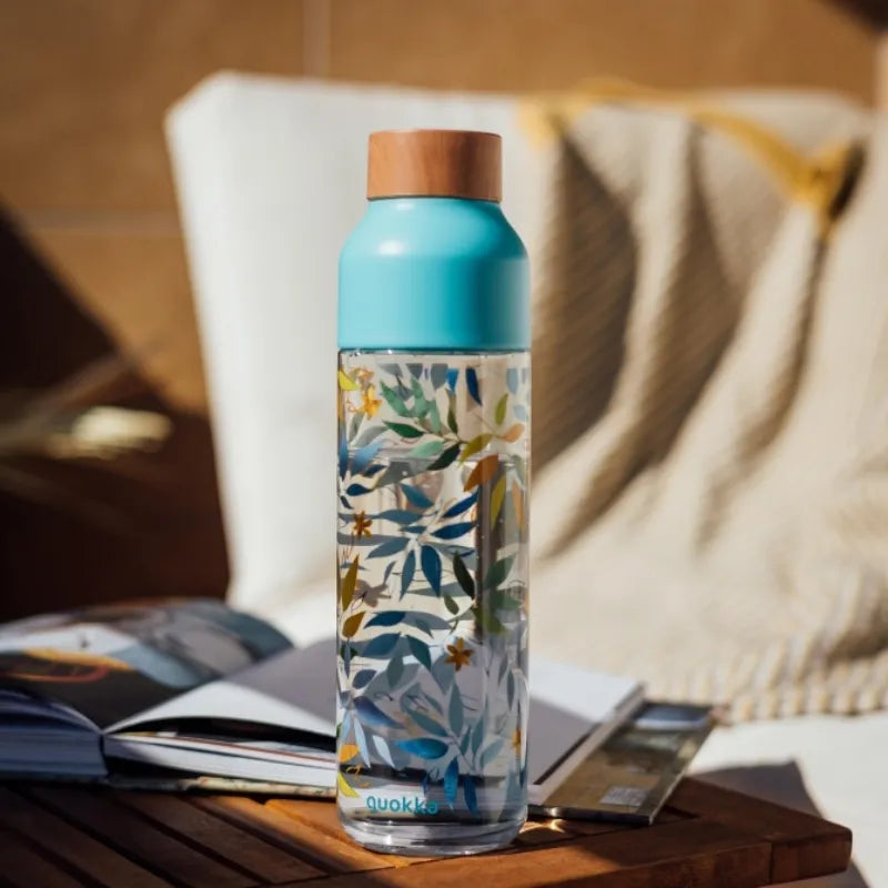 Quokka Ice – „Ecozen“ vandens gertuvė 840 ml (akvarelės lapai)