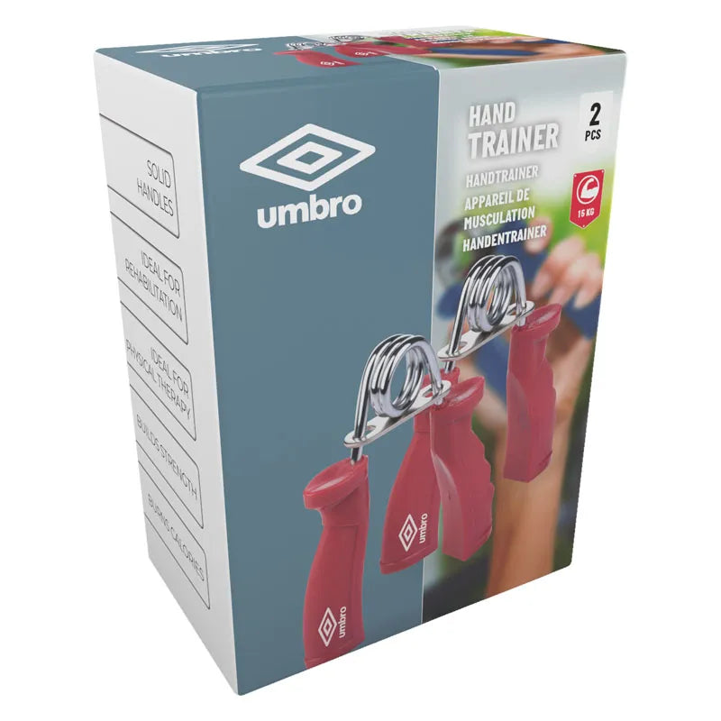 Umbro – rankų treniruoklis 15 kg, 2 vnt. (raudonas)