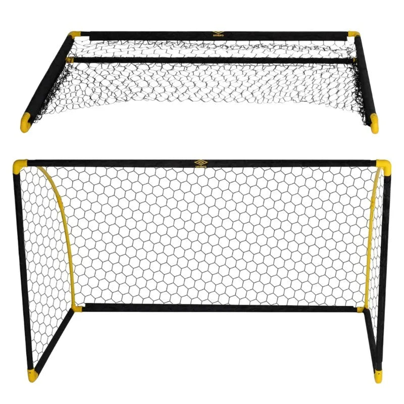 Umbro – Sulankstomi futbolo vartai su tinklu, 180x120x91 cm