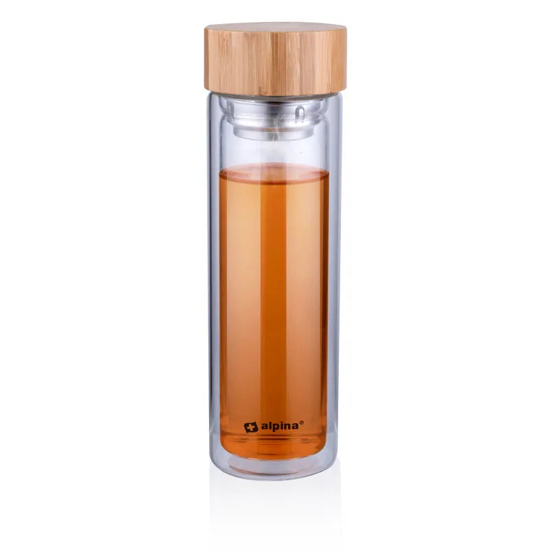Alpina – Termo stiklinė gertuvė (dvigubos sienelės) 450 ml