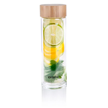 Alpina – Termo stiklinė gertuvė (dvigubos sienelės) 450 ml