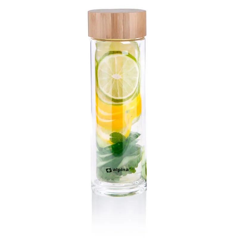 Alpina – Termo stiklinė gertuvė (dvigubos sienelės) 450 ml