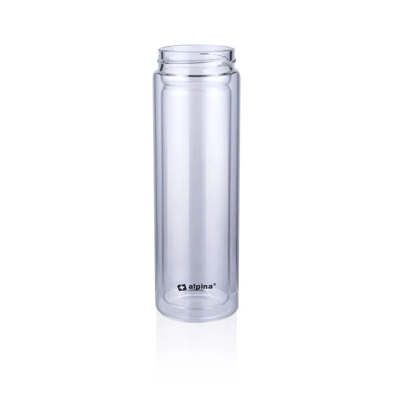 Alpina – Termo stiklinė gertuvė (dvigubos sienelės) 450 ml