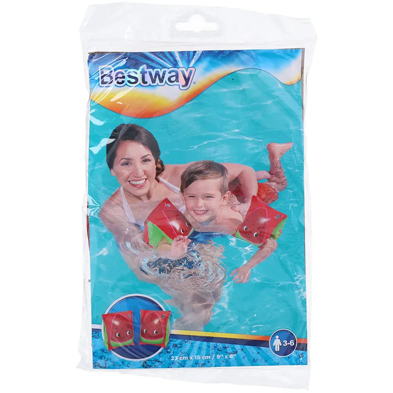 Bestway – pripučiamos plaukimo pirštinės vaikams 23x15 cm (raudonos)