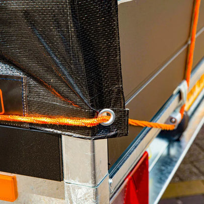 Black&Decker – transportavimo virvė su atspindinčiais elementais + ritė 4mm / 20m