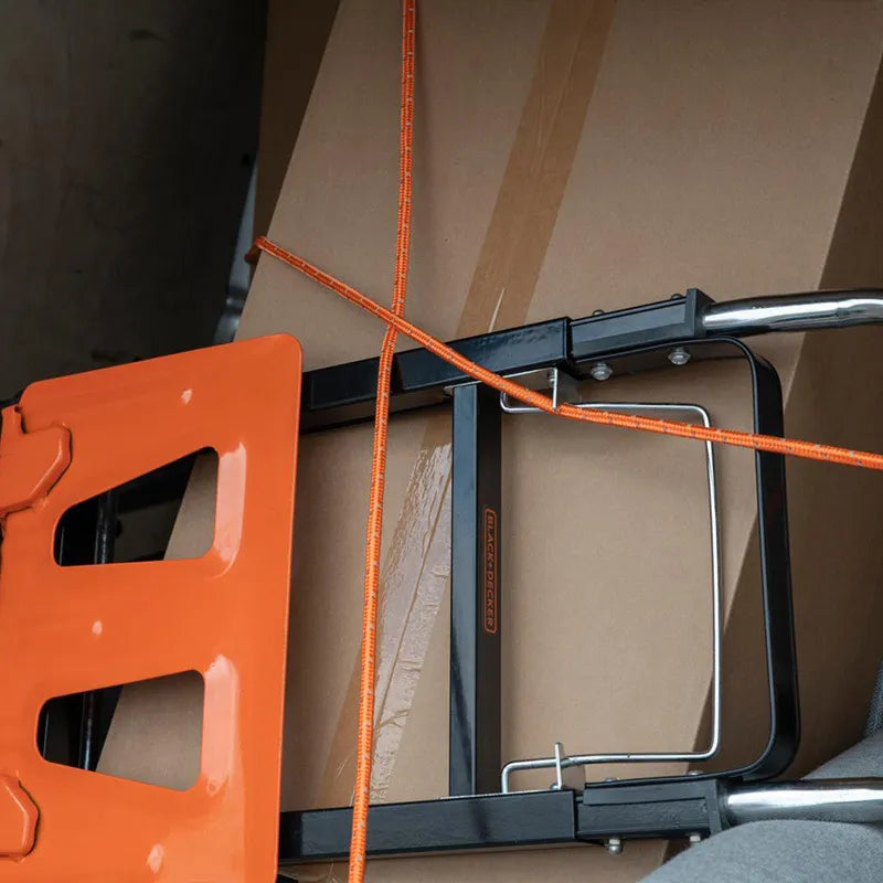 Black&Decker – transportavimo virvė su atspindinčiais elementais + ritė 4mm / 20m