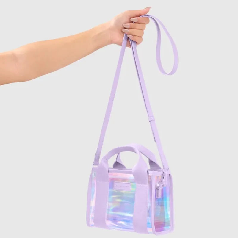Case-Mate Micro Tote Bag - Vandeniui atsparus krepšys per petį (Soap Bubble)
