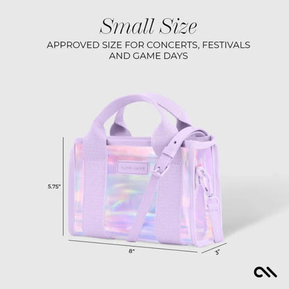 Case-Mate Micro Tote Bag - Vandeniui atsparus krepšys per petį (Soap Bubble)