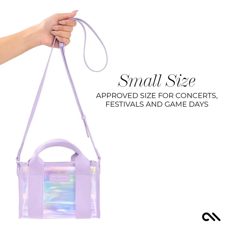 Case-Mate Micro Tote Bag - Vandeniui atsparus krepšys per petį (Soap Bubble)