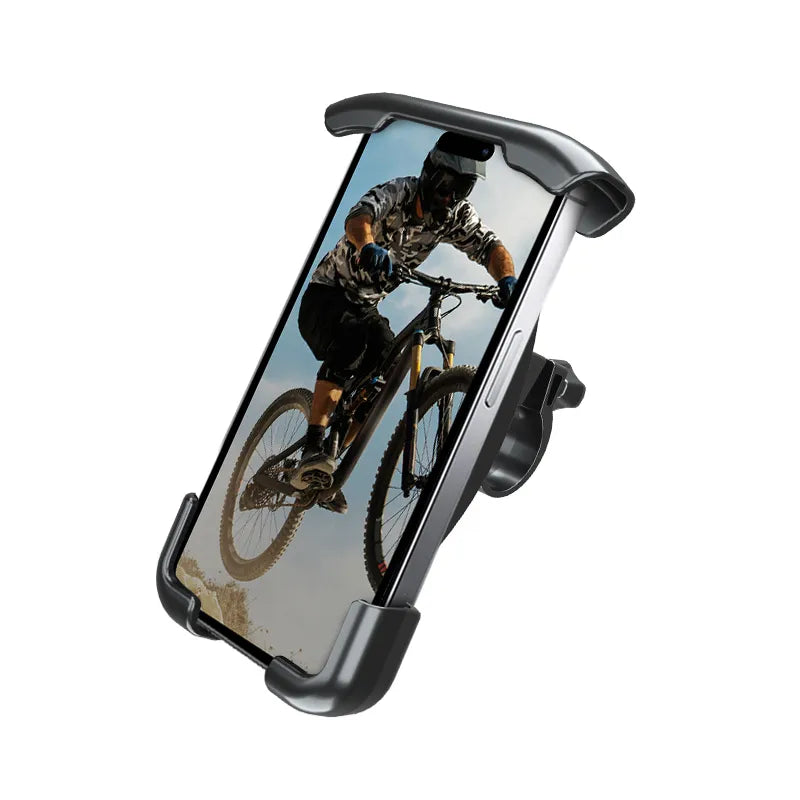 Crong Bikeclip Enduro – dviračių laikiklis telefonui (juodas)