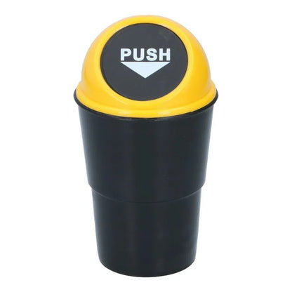 Dunlop automobilių šiukšliadėžė 400 ml, 10x17 cm (geltona / juoda)