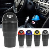 Dunlop – automobilių šiukšliadėžė 400 ml, 10x17 cm (juoda)