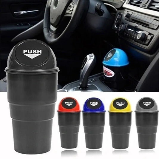 Dunlop – automobilių šiukšliadėžė 400 ml, 10x17 cm (juoda)