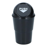 Dunlop – automobilių šiukšliadėžė 400 ml, 10x17 cm (juoda)