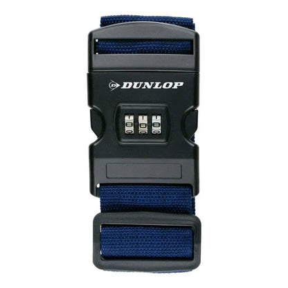 Dunlop – bagažo diržas su kodine spyna 200x5 cm (mėlynas)