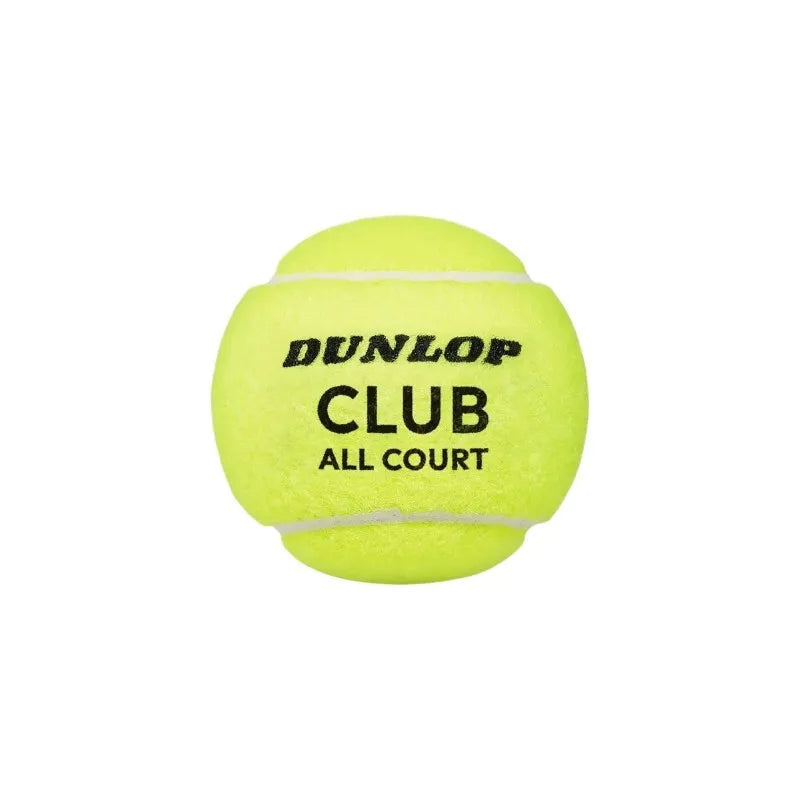 Dunlop – „Club All Court“ teniso kamuoliukai, 3 vnt. (geltoni)