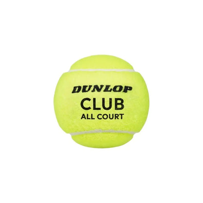 Dunlop – „Club All Court“ teniso kamuoliukai, 3 vnt. (geltoni)