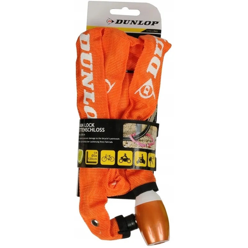 Dunlop - Dviracio grandines spyna 120 cm (oranzine)