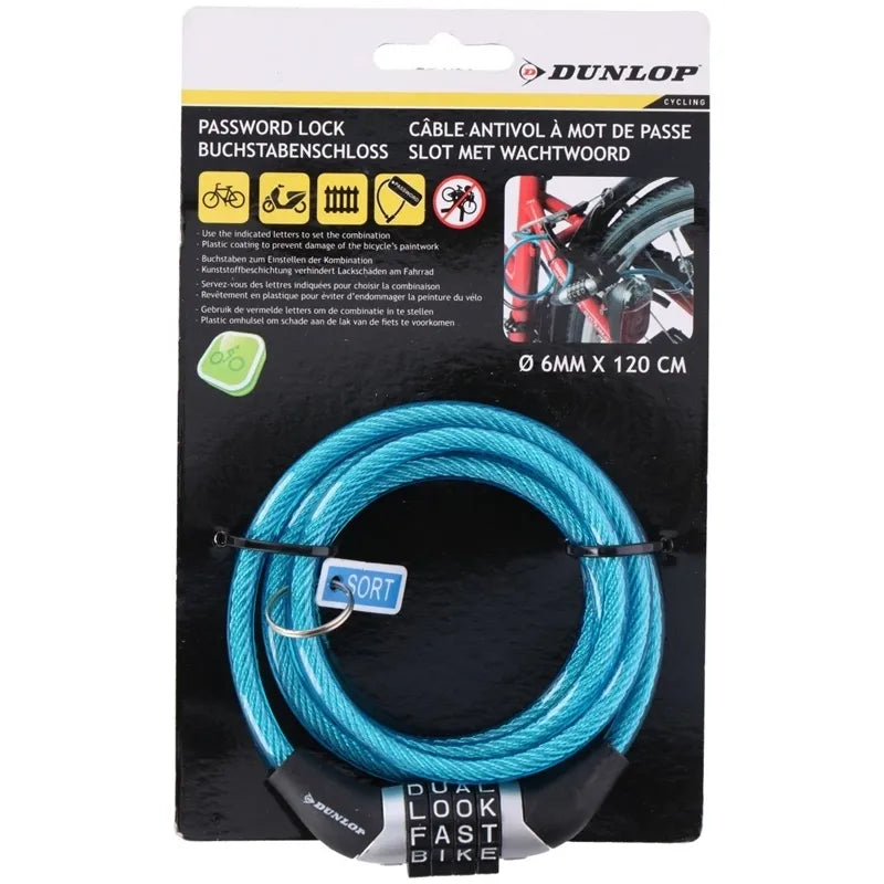 Dunlop - Dviracio spyna su kodu (melyna)