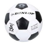 Dunlop – Futbolo kamuolys, 5 dydis (juodas)