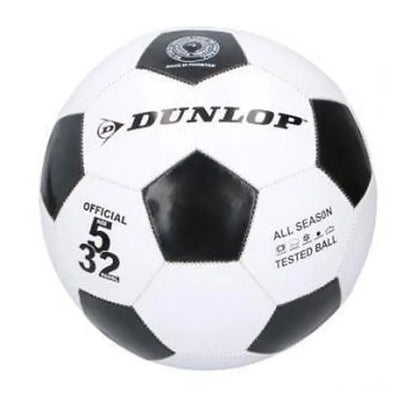 Dunlop – Futbolo kamuolys, 5 dydis (juodas)