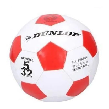Dunlop futbolo kamuolys, 5 dydis (raudonas)