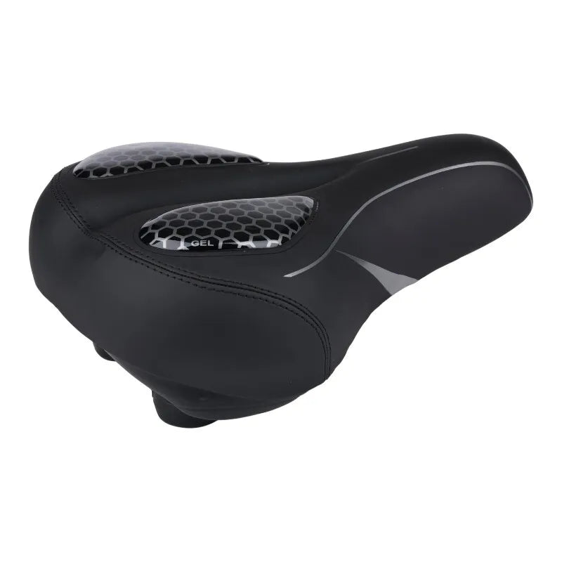 Dunlop – gelinis dviračio balnelis, ergonomiškas, platus, turistinis / miesto, 21x27x11 cm