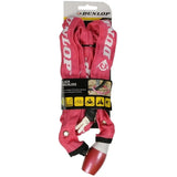 Dunlop – Grandinė su spyna dviračiui, 120 cm (raudona)