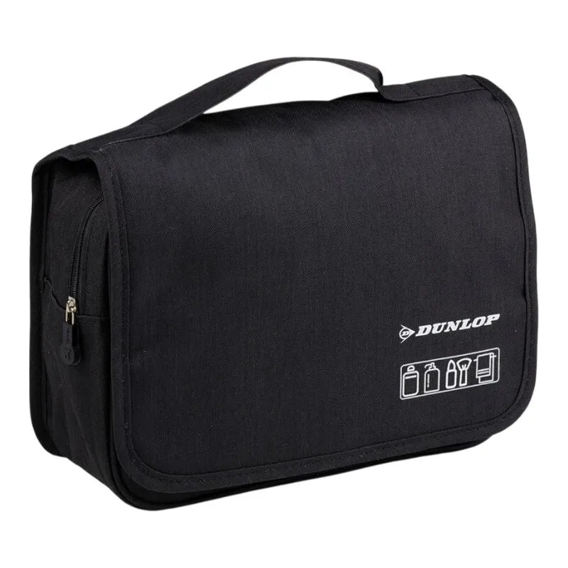Dunlop – Kelioninė kosmetinė su kabliuku 25x20x10 cm (juoda)