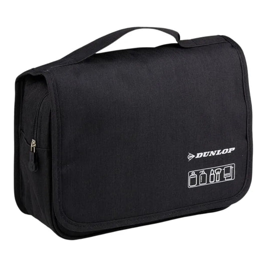 Dunlop – Kelioninė kosmetinė su kabliuku 25x20x10 cm (juoda)