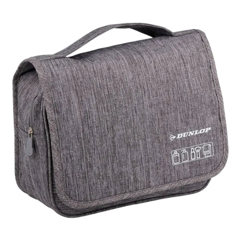 Dunlop – kelioninė kosmetinė su pakabinamu kabliuku 25x20x10 cm (pilka)