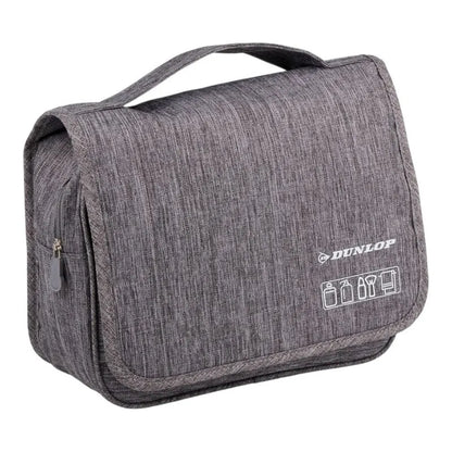 Dunlop – kelioninė kosmetinė su pakabinamu kabliuku 25x20x10 cm (pilka)