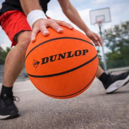 Dunlop – lauko krepšinio kamuolys, 8 panelių, 7 dydis (oranžinis)