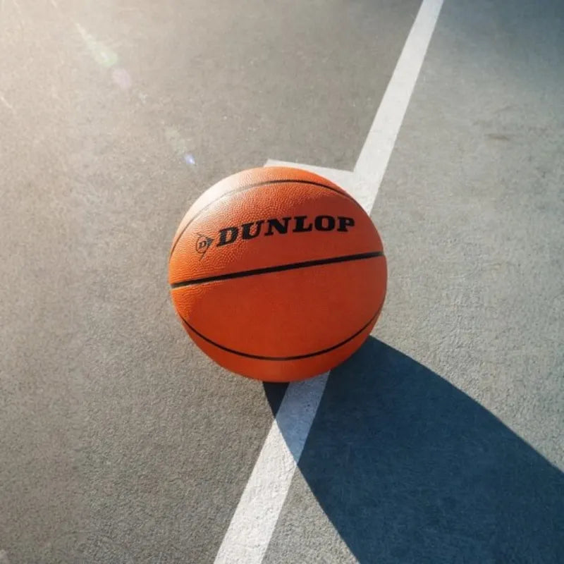 Dunlop – lauko krepšinio kamuolys, 8 panelių, 7 dydis (oranžinis)
