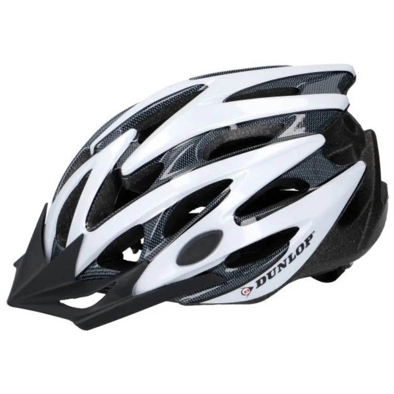 Dunlop – MTB dviračio šalmas (baltas / juodas)