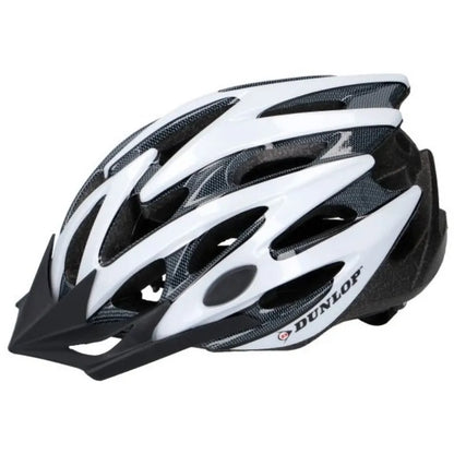 Dunlop – MTB dviračio šalmas (baltas / juodas)