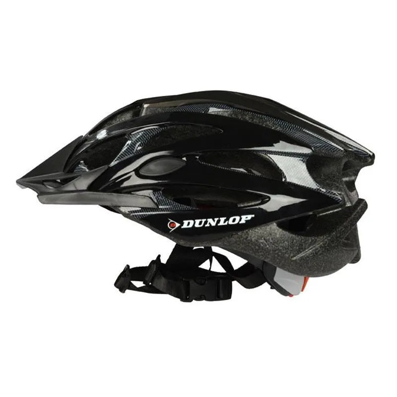 Dunlop - MTB dviračio šalmas, L dydis (juodas)
