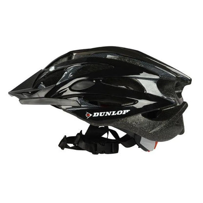 Dunlop - MTB dviračio šalmas, L dydis (juodas)
