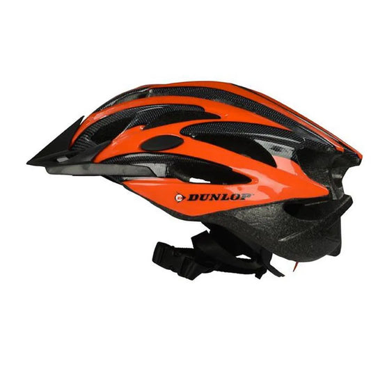 Dunlop - MTB dviračio šalmas, L dydis (oranžinis/juodas)