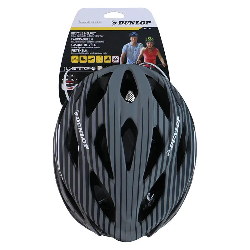 Dunlop – MTB dviračio šalmas, L dydis (pilkas)