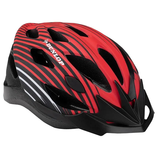 Dunlop – MTB dviračio šalmas, L dydis (raudonas)