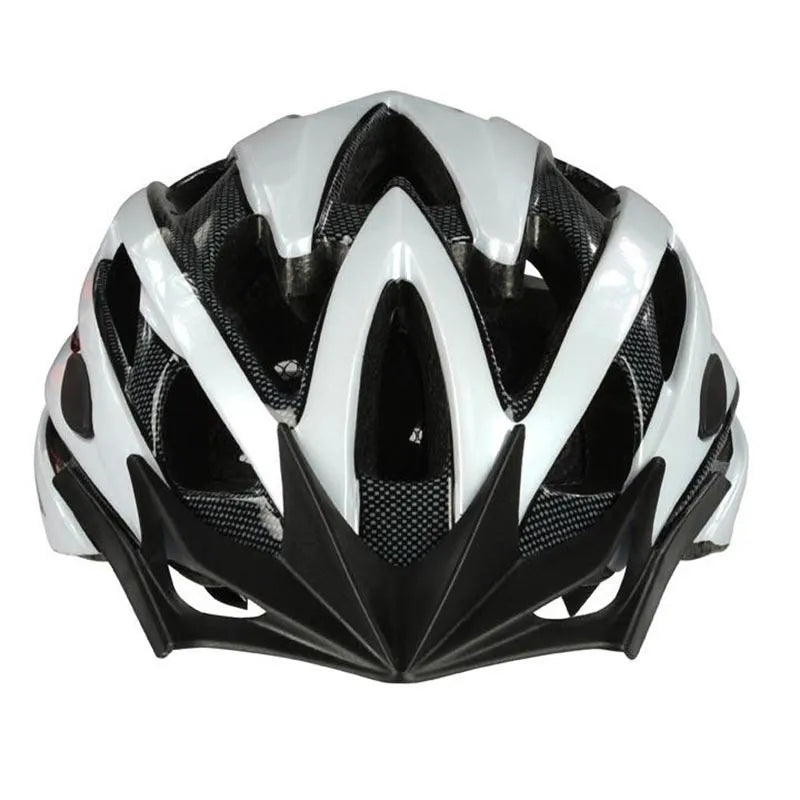 Dunlop – MTB dviratininko šalmas, dydis L (baltas/juodas)