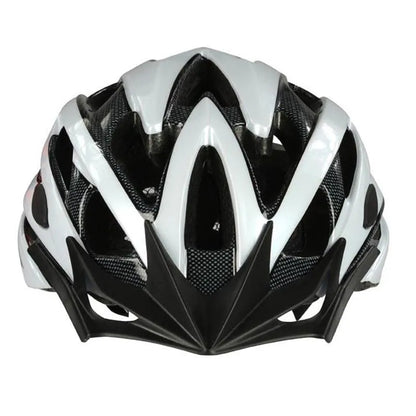 Dunlop – MTB dviratininko šalmas, dydis L (baltas/juodas)