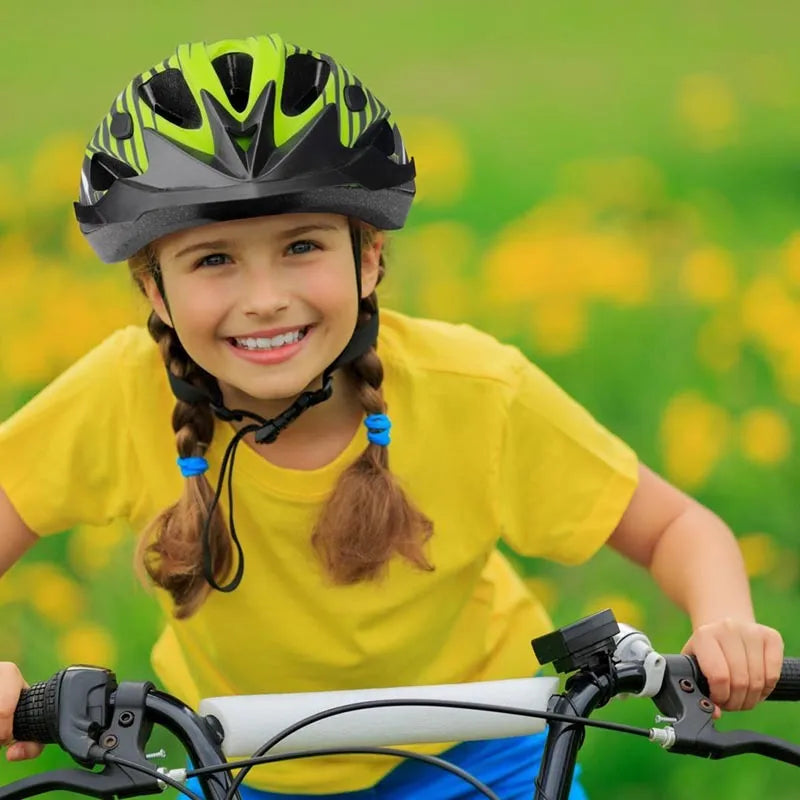 Dunlop – MTB dviratininko šalmas, dydis L (žalias)