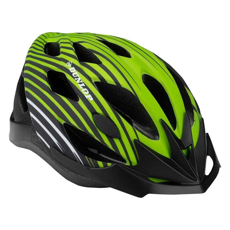 Dunlop – MTB dviratininko šalmas, dydis L (žalias)