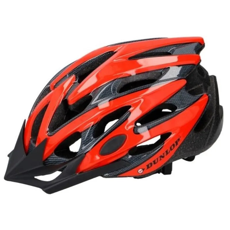 Dunlop – MTB dviratininko šalmas (raudonas / juodas)