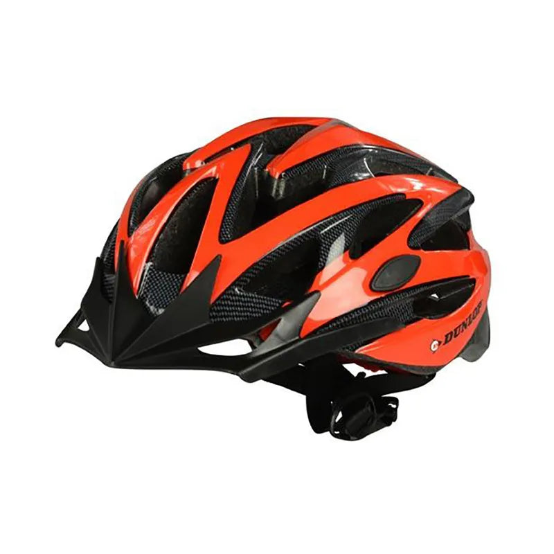 Dunlop – MTB reguliuojamas dviračio šalmas, dydis M 55–58 cm (raudonas/juodas)