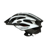 Dunlop – reguliuojamas MTB dviračio šalmas, dydis M 55-58 cm (baltas ir juodas)